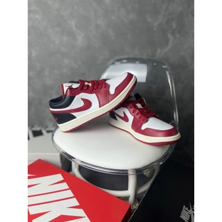 (Chính Hãng) Giày Jordan 1 Low Reverse Black Toe DC0774-160