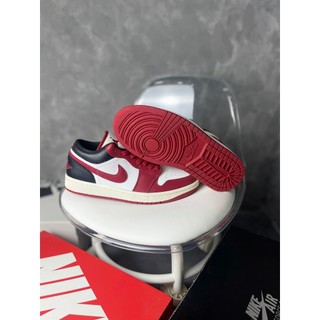 (Chính Hãng) Giày Jordan 1 Low Reverse Black Toe DC0774-160