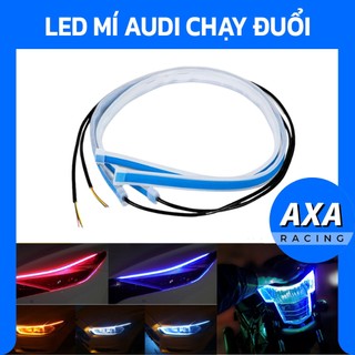 Dây led mí dẻo chạy đuổi audi gắn cho xe máy, ô tô dc 12v - không lắp cho xe điện