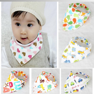 [Mã SKAMCLU8 giảm 10% cho đơn từ 100K] Khăn yếm tam giác 2 cúc bấm cho bé 01 CHIẾC (0-36th) [SIÊU SỐC]