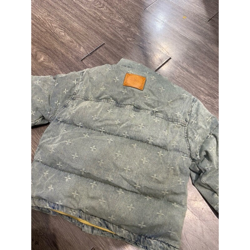 Áo khoác ngoài, Áo phao Jacket retro 2 màu from rộng unisex | BigBuy360 - bigbuy360.vn