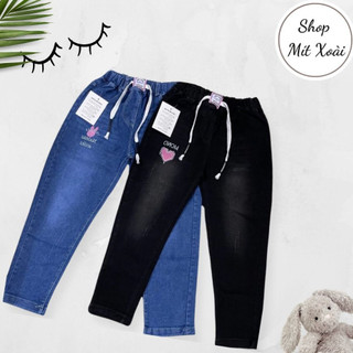Quần JEANS Baggy bé gái cao cấp (17-40kg)