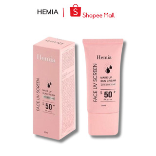 Kem chống nắng Hemia dưỡng trắng make up bảo vệ da, chống lão hóa