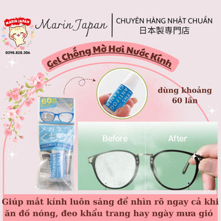 Nước lau kính chống bám hơi nước Lens Antifog Cleaner dùng 60 lần Nhật Bản
