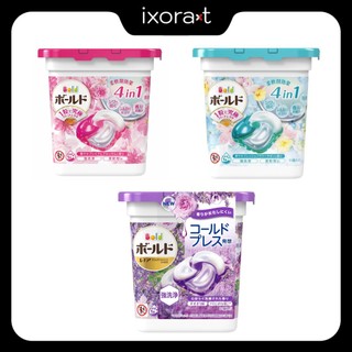 Viên giặt máy giặ P&G 4D 11 viên [ Made in Japan ] Loại bỏ vết bẩn, hương thơm dịu, không cần dùng nước xả