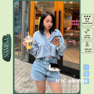áo khoác bò nữ denim
