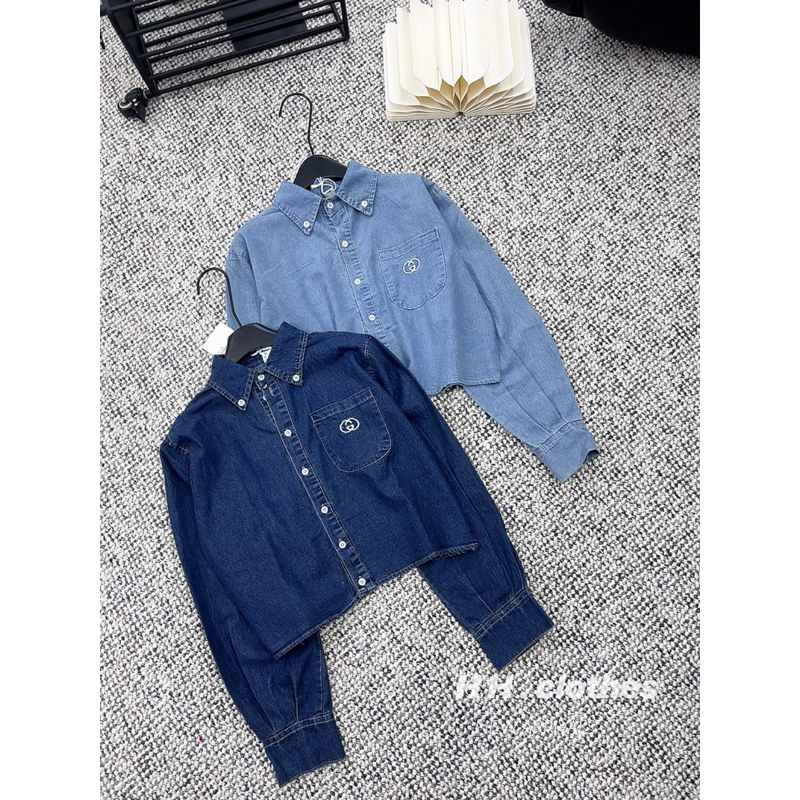 áo khoác bò nữ denim