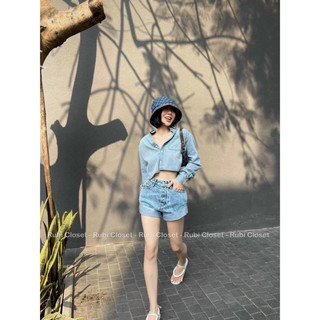 áo khoác bò nữ denim