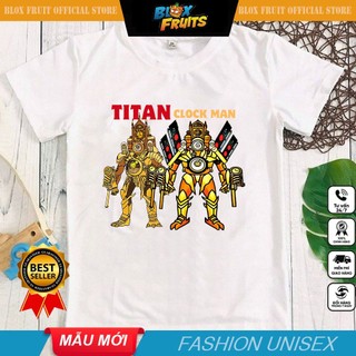 Áo Thun Skibidi Toilet Clockman DrillMan Cameraman LV3 Titan TVman bé cực thích