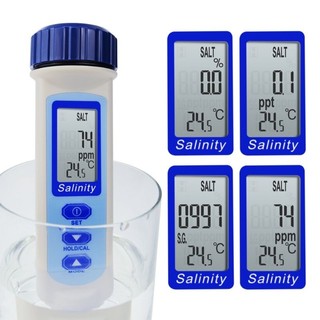 Máy chuyên đo độ mặn của nước AZ-8372 dùng để đo độ mặn của nước tưới cây sầu riêng, nuôi, trồng thủy sản