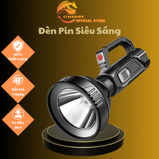 Đèn Pin Siêu Sáng HP Pha To Có Báo Dung Lượng Pin Tiện Dụng Cho Sinh Hoạt(Cherry Store)