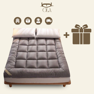 Nệm topper nhật, đệm topper bông tấm trải sàn tiện nghi kích thước 1m2x2m, 1m4x2m, 1m6x2m, 1m8x2m, 2m2x2m dày 6-8cm