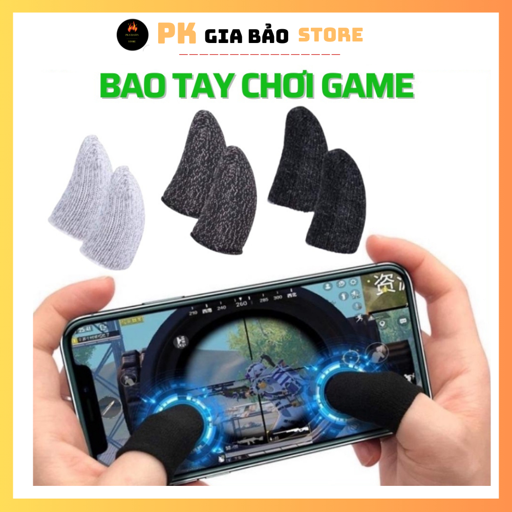 Bao tay chơi game chính hãng BOROFONE, hỗ trợ cảm ứng mượt hơn, chống mồ hôi tay ] #PK SÀI GÒN STORE