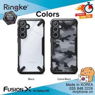 Ốp lưng galaxy a55 5g ringke fusion x hàn quốc