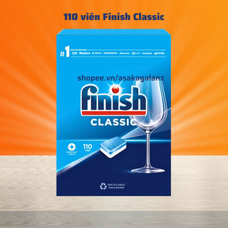 Viên rửa bát Finish Classic 110 viên/ hộp - Chính Hãng.