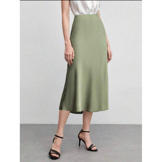Chân váy lụa Dressbarn xuất xịn.