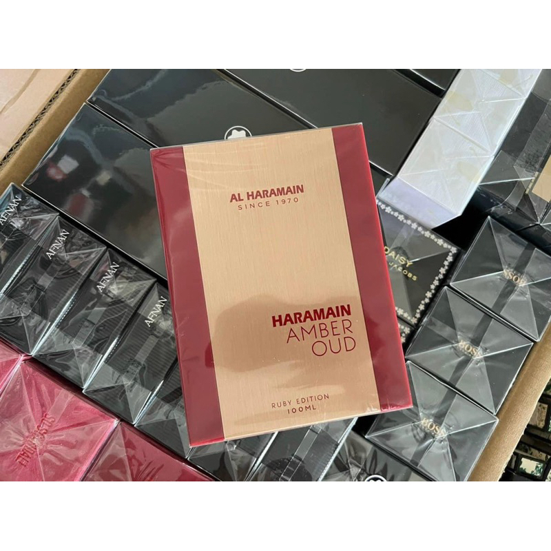 Nước Hoa 𝑨𝑳 𝑯𝑨𝑹𝑨𝑴𝑨𝑰𝑵 Amber Oud 𝑹𝑼𝑩Y 𝑬𝑫𝑰𝑻𝑰𝑶𝑵 120ml