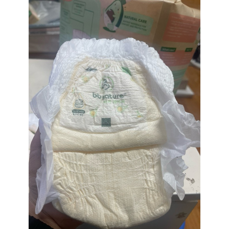 Tã Bỉm Quần Dán BB Nature Hàn Quốc, Mềm Mại, Mỏng Nhẹ Đủ Size NB60/S56/M52/M48/L44/XL40/XXL38