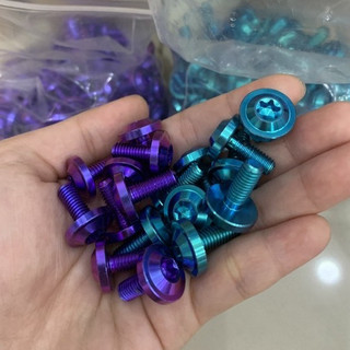 Ốc titan gr5 6li10 6li15 6li20 , ốc titan 6li cao cấp chuẩn gr5