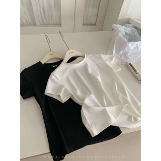[ Room90 ] Áo thun babytee cổ tròn trơn màu 7613