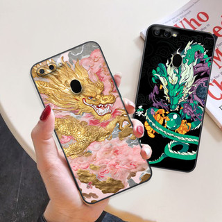 Ốp lưng Oppo A5s / A7 / F9 / A12 / Realme 2 Pro in rồng mẫu đáng yêu xinh xắn hot cute