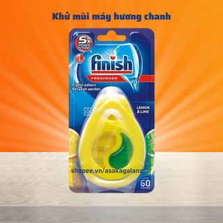 Viên khử mùi Finish, hương chanh - Chính hãng