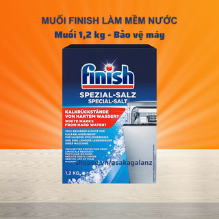 Muối rửa bát Finish 1.2 kg/ hộp - Hàng chính hãng