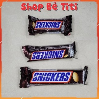 Kẹo sô cô la snickers funsize 51g kẹo sô cô la sữa m&m' shop bé titi