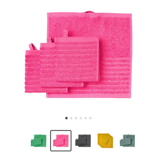 Set 4 khăn lau mặt ikea - chính hãng