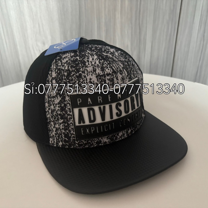 NÓN HIPHOP NAM NỮ PHỐI MẠC Ô VUÔNG CHỮ -MŨ NÓN THỜI TRANG