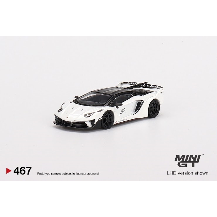 [Hanoitoys]MINI GT 1/64 LB-Silhouette WORKS Lamborghini Aventador GT EVO Presentation
