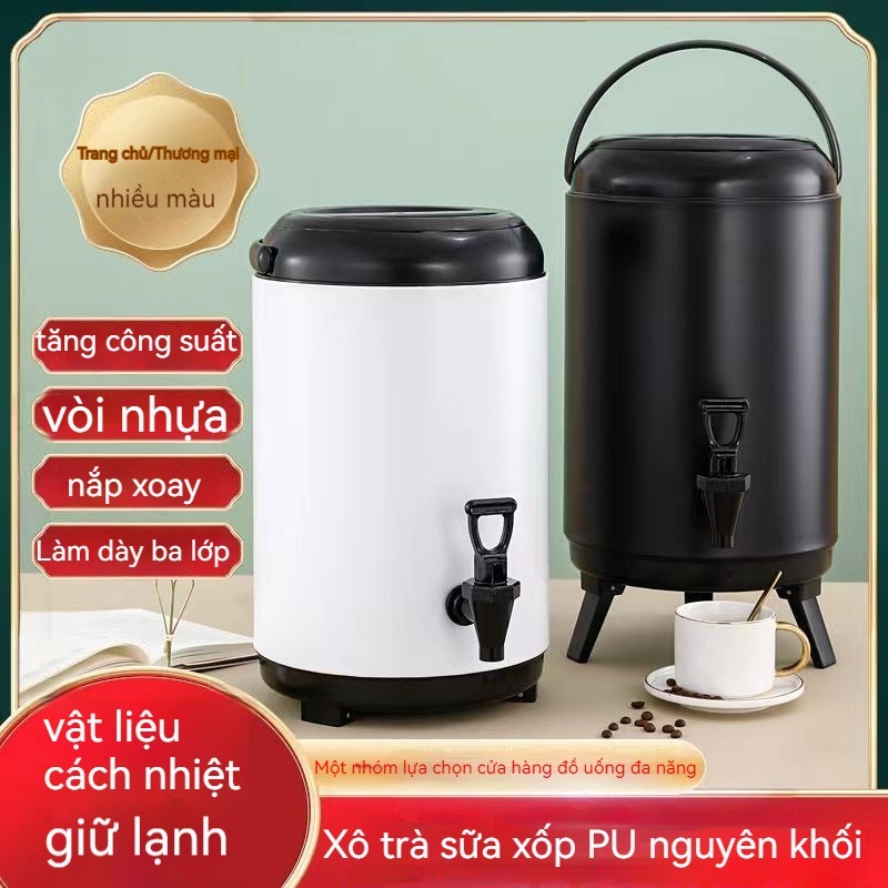 Bình ủ trà inox 304 giữ nhiệt( 6L ,8L, 10L ,12L)，Bình nước giữ nhiệt inox ，có vòi chuyên dụng pha trà cao cấp