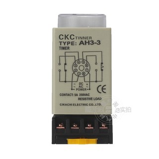 Rơ LE Thời Gian CKC ( Tặng Kèm Đế IC ) TIMER CKC AH3-3(6S;10S)