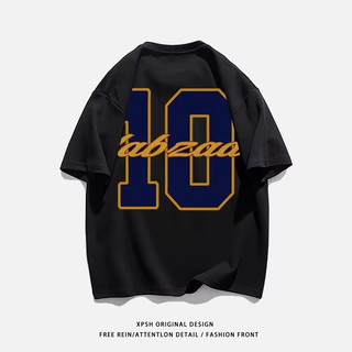 Áo thun cổ tròn tay lỡ fom rộng 100% Cotton 2 chiều nam nữ in số 10 cá tình thời trang [A238]