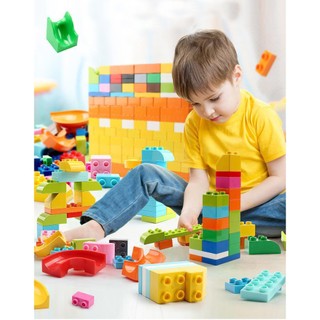 xếp hình lego dublo miếng lớn chất lượng cao phù hợp cho trẻ từ 3 đến 10 tuổi