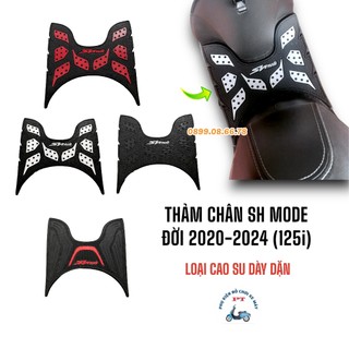Thảm Lót Chân Xe SH Mode 2024 - Dùng Chung SHM 2020 đến 2023 - Cao Su Dày - Lót Sàn, Lót Chân, Gác Chân Trước Xe Máy