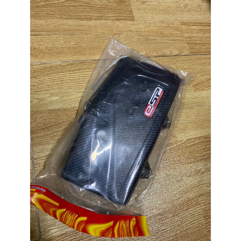 Ốp bầu gió (pô e ) xe LEAD 2013->2019 (nhựa abs các bon cao cấp sáng )