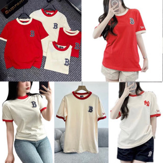 Áo phông mlb thun chất cotton 100% mềm mịn, trẻ trung.