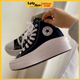 Giày Sneaker_Conversee 1970s Chuck All Star Move, Giày convers Move độn đế tăng chiều cao 6cm hothit 2024,bản chuẩn 1:1