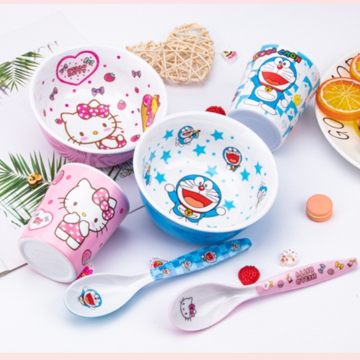 🌸CHÉN BÁT TRÒN DÀY HELLO KITTY DOREMON