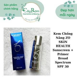 Kem Chống Nắng Z0 SKIN HEALTH Sunscreen + Primer Broad Spectrum SPF 30