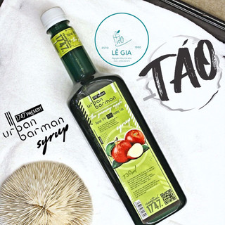 Syrup Táo Urban Barman chai 730ml