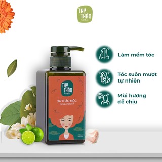 Dầu xả Thảo Mộc Thỵ Thảo Herbal cao cấp, không silicon và paraben, giúp tóc suôn mượt 280ml