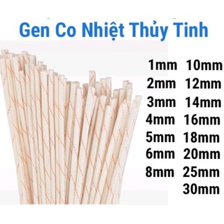 ỐNG GEN THỦY TINH CHỐNG CHÁY 1 MÉT