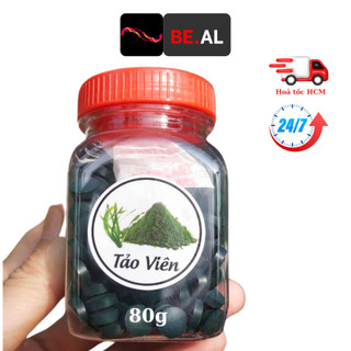 Tảo xoắn nhật viên nén nuôi bo bo artemia trộn thức ăn cho cá hỗ trợ đường ruột bổ sung chất sơ