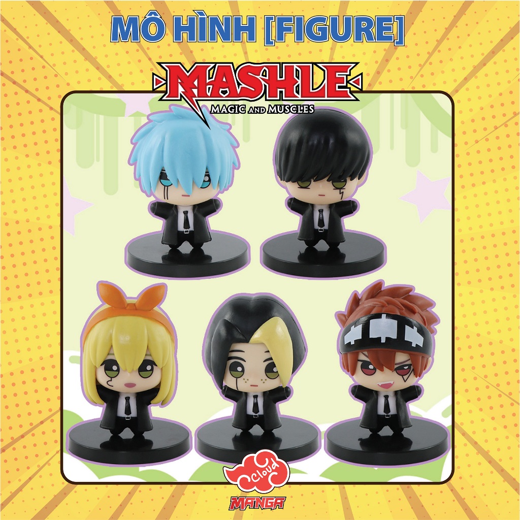 Mô hình Mashle figure nhân vật anime manga