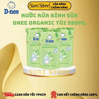 Combo 3 nước rửa bình sữa dnee organic 550ml