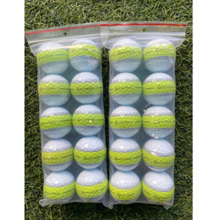 (Túi 10 quả) Bóng golf Taylormade Tour Response Stripe