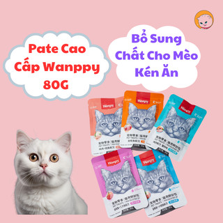 Pate wanpy cho mèo gói 80g - pate cho mèo