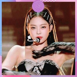 Kẹp tóc đính đá, kẹp tăm kiểu giống Jennie